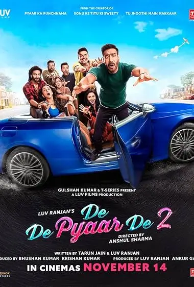 De De Pyaar De 2 (2025) DVDScr Hindi Full Movie Watch Online Free De De Pyaar De 2