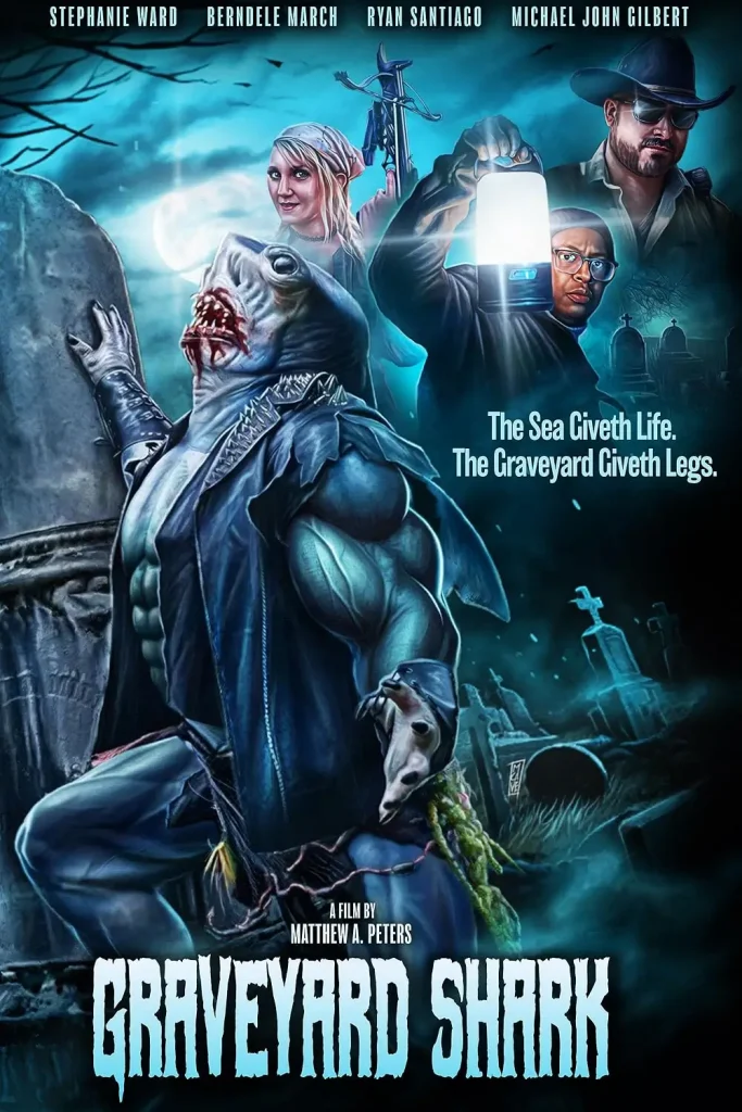 Graveyard Shark (2024) English Full Movie HDRip | 1080p | 720p | 480p | ESubs Graveyard Shark