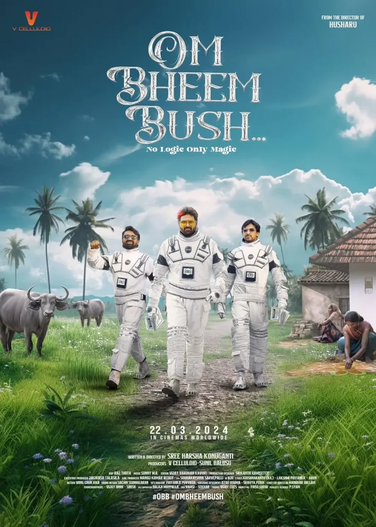Om Bheem Bush (2024) Telugu Full Movie HDRip | 1080p | 720p | 480p | ESubs Om Bheem Bush